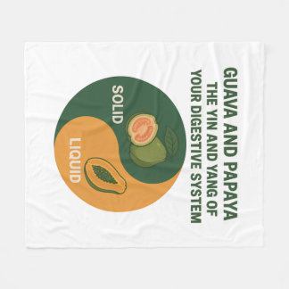 Cobertor De Velo Guava e Papaya: O Yin e Yang da Digestão