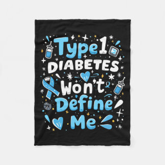 Cobertor De Velo Guerreiro T1d Insulina Diabético Diabetes Tipo 1
