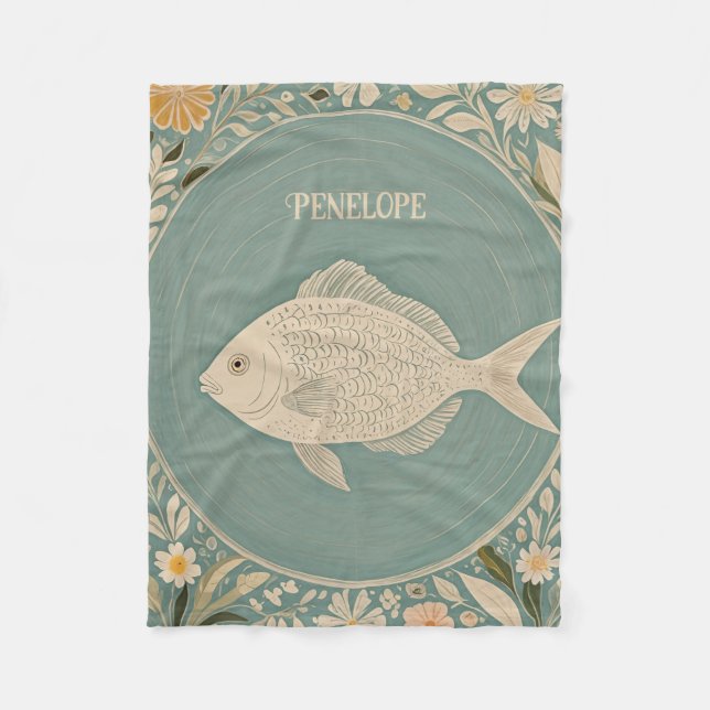 Cobertor De Velo Guias Tranquilas Personalizadas (Frente)