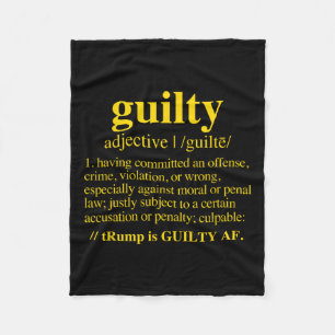 Cobertor De Velo Guilty - Guilty Definition (amarelo)
