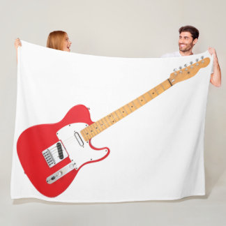COBERTOR DE VELO GUITAR ELÉTRICO ÍCONE VERMELHO