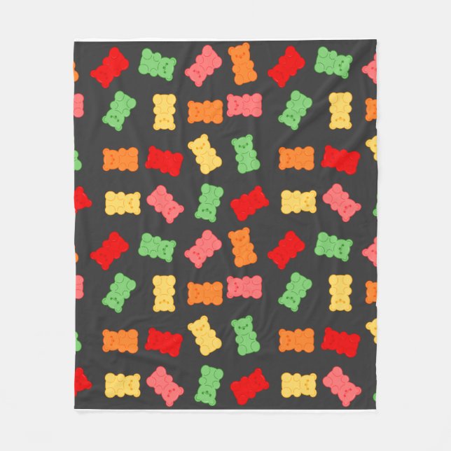 Cobertor De Velo Gummy Bear Wrapping Paper (Frente)