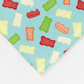 Cobertor De Velo Gummy Bears Repeating Seamless Pattern