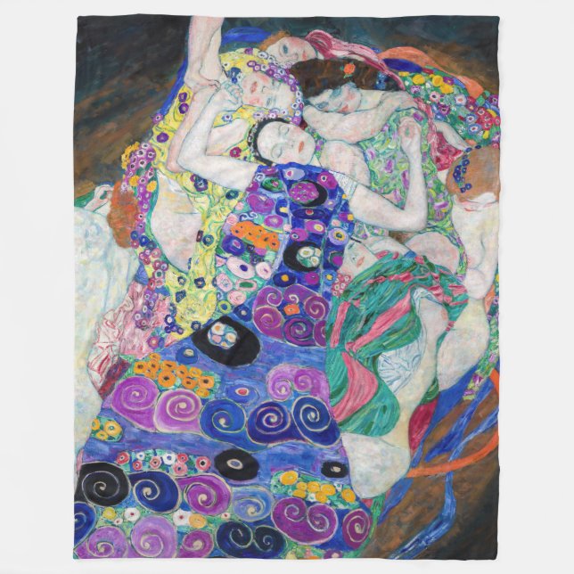 Cobertor De Velo Gustav Klimt - A Virgem (Frente)