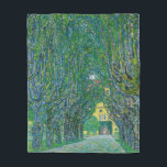 Cobertor De Velo Gustav Klimt - Avenida no Park Schloss Kammer<br><div class="desc">Avenida no Parque de Schloss Kammer - Gustav Klimt,  Oil on Canvas,  1912</div>