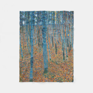 Cobertor De Velo Gustav Klimt Beech Tree Grove