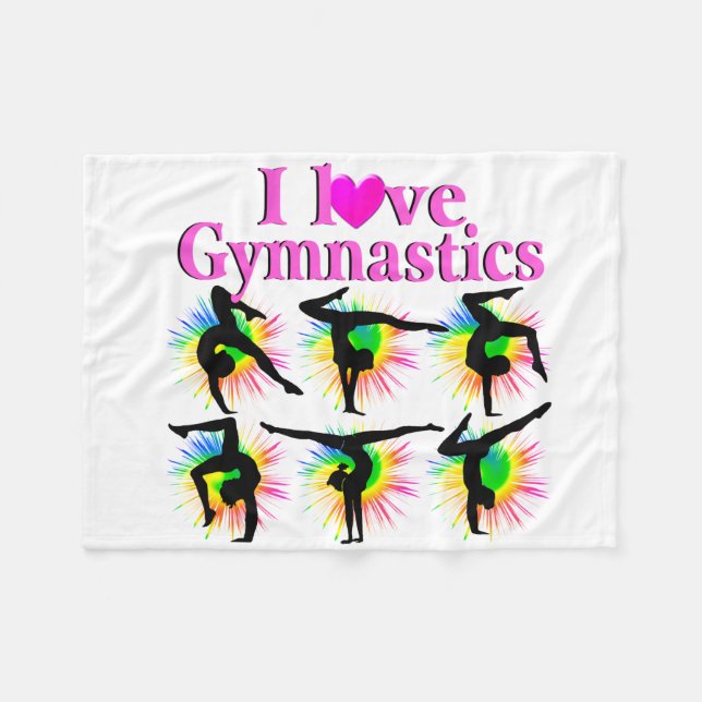 COBERTOR DE VELO GYMNAST CUTA E ADORÁVEL (Frente (Horizontal))