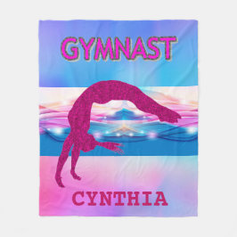 COBERTOR DE VELO GYMNAST FLEECE BLANKET A FAZER SACUDIR.