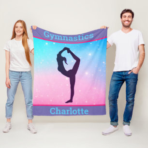 Cobertor De Velo Gymnastics Scorpion Pastel Fleece Blanket