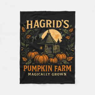 Cobertor De Velo Hagrids Pumpkin Fazenda Spooky Season Halloween Di