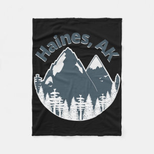 Cobertor De Velo Haines Ak Montanhas Hiking Climbing Camping E Ao A