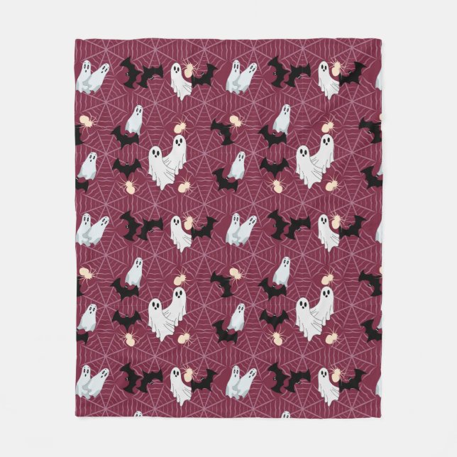 Cobertor De Velo Halloween (Frente)