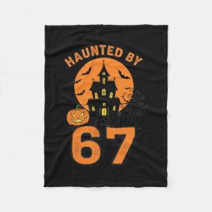 Cobertor De Velo Halloween Assombrado 67 Seis Sete Meme 1 (1) 