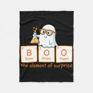 Cobertor De Velo Halloween Chemistry Boo Element Of Surprise Cu
