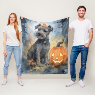 Cobertor De Velo Halloween Chesapeake Bay Terrier Com Bompkins