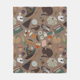 Cobertor De Velo Halloween Cottagecore