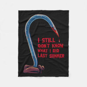 Cobertor De Velo Halloween Eu ainda não sei o que fiz na última cim