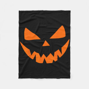 Cobertor De Velo Halloween Figurume Jack O'Lanterna Pumpkin Face Wo