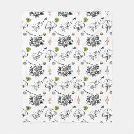 Cobertor De Velo Halloween Gótico Mau e Boo-jee