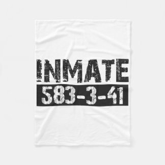 Cobertor De Velo Halloween Inmate Jail Costume Kids