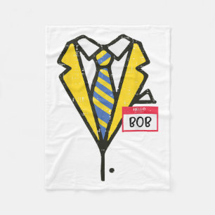Cobertor De Velo Halloween Tuxedo Olá Meu Nome Bob Costume Boys Ki