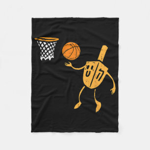 Cobertor De Velo Hanukkah Dreidel Bysketbyll Chanukah judeus Men Bo