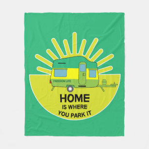 Cobertor De Velo Happy Caravaner   Presentes De Caravana   Caravana
