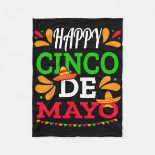 Cobertor De Velo Happy Cinco De Mayo Mexicano Fiesta 5 De Mayo Men 
