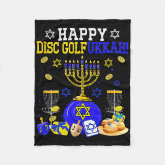 Cobertor De Velo Happy Disc Golkah Disc Golf Player Fan Hanukkah Me