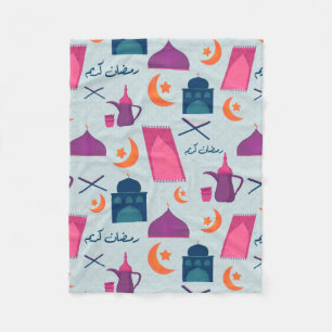 Cobertor De Velo Happy Ramadan Pattern