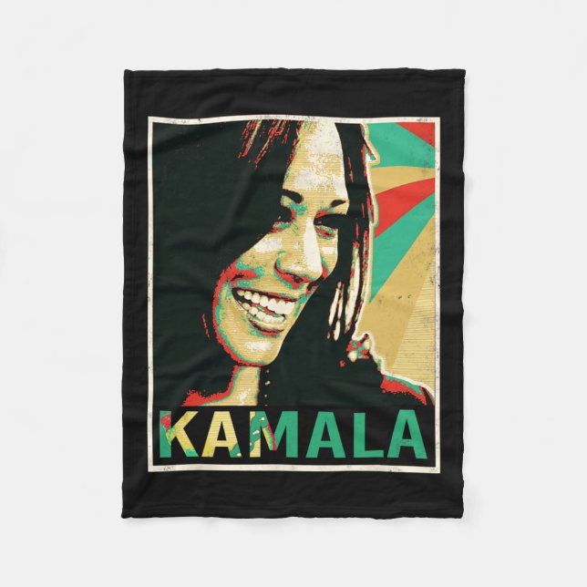 Cobertor De Velo Harris 2024 Kamala Para Presidente (Frente)