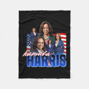 Cobertor De Velo Harris American Flag Bootleg