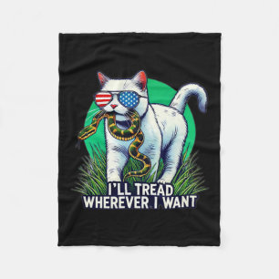 Cobertor De Velo Harris I&#';ll Tread Onde Quero Cat