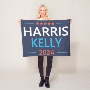 Cobertor De Velo Harris Kelly 2024 Kamala Harris Democrata