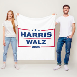 Cobertor De Velo Harris Walz 2024 Kamala Harris Tim Walz Eleição