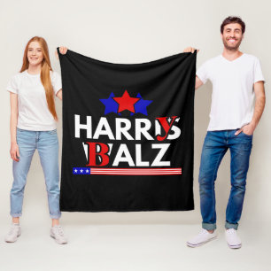 Cobertor De Velo Harris Walz 24 Harry Balz 2024 Meme Democráticos