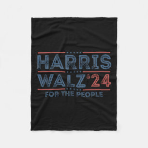 Cobertor De Velo Harris Wheimer 2024 Gato Divertido Eleição Kamala 
