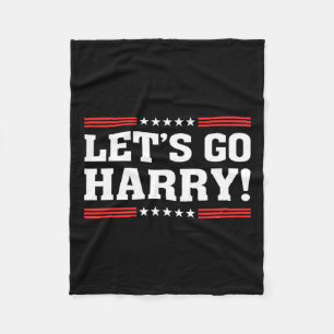 Cobertor De Velo Harry B Funny Harris W Vamos Go Harry 2024 Kamala