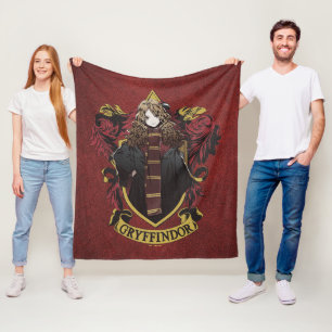 Cobertor De Velo HARRY POTTER™ Anime Hermione House Crest