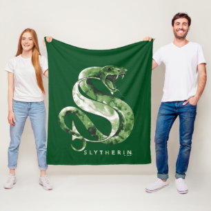 Cobertor De Velo Harry Potter SLYTHERIN™ Cobra Watercolor