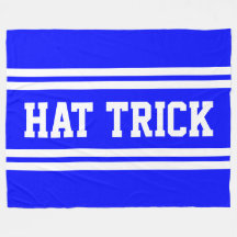 HAT TRICK DIVERTIDO Bold Royal Blue Hockey Stripes