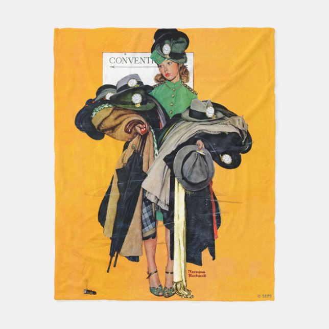 Cobertor De Velo Hatcheck Girl (Frente)