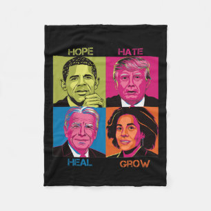 Cobertor De Velo Hate Heal Cultivou Kamala Harris Gatinhas Para Pre