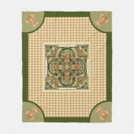 Cobertor De Velo Haut Houndstooth,