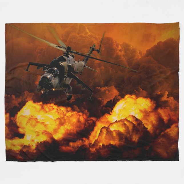 COBERTOR DE VELO HELICÓPTERO DE APACHE (Frente (Horizontal))