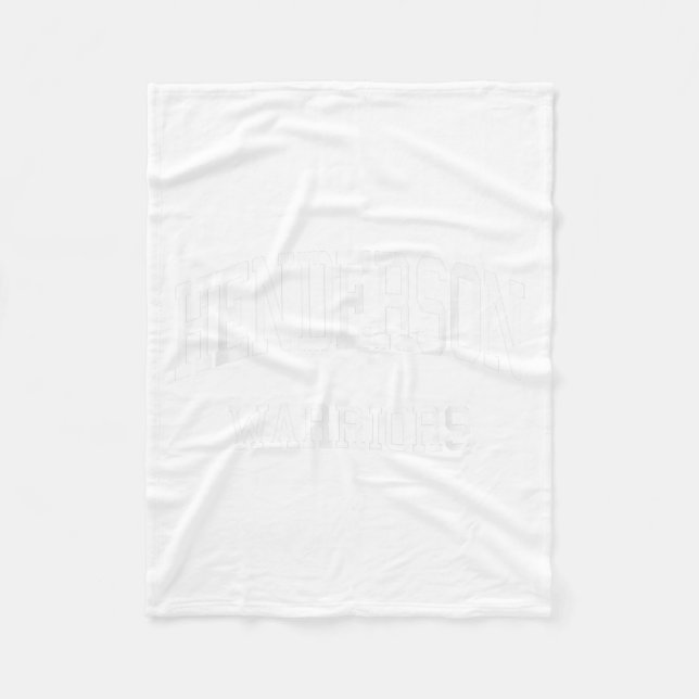 Cobertor De Velo Henderson Segundo grau Hs West Chester Pa Retro Sp (Frente)