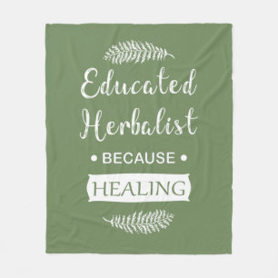 Cobertor De Velo Herbalismo Educado Herbalista