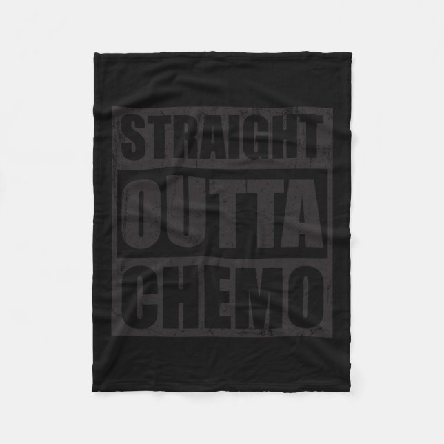 Cobertor De Velo Hetero Outta Chemo World Contra Presente no Dia do (Frente)