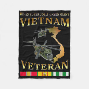 Cobertor De Velo Hh-53 Super Jolly Green Giant Helicopter Vietnam V