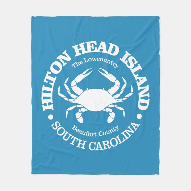 Cobertor De Velo Hilton Head Island (caranguejo) (Frente)